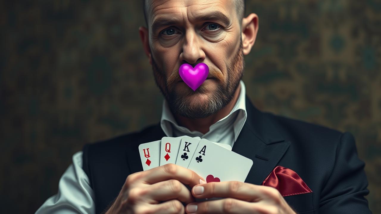 Poker et épingle à cœur