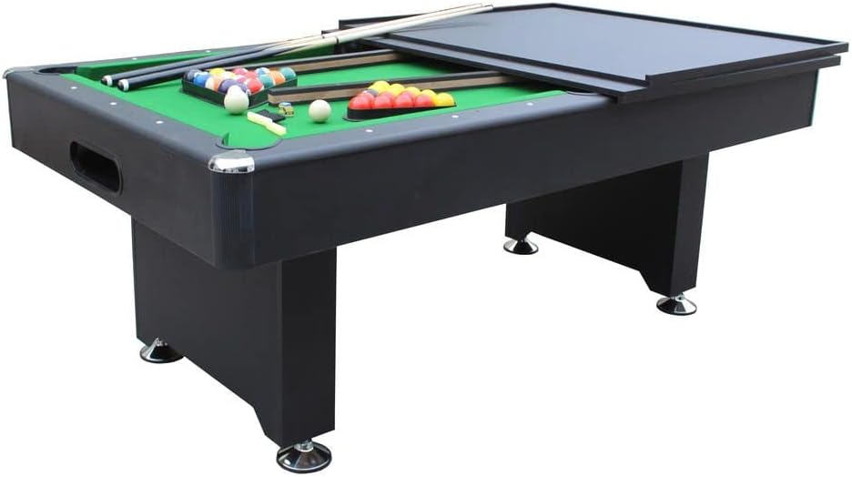 Billard américain - Tapis de Jeu en Laine, Retour de Boules Automatique etAccessoires Inclus
